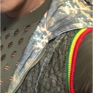 Christian Dior vest hoodie limited authentic rasas gallio Marley colors fits m-l
